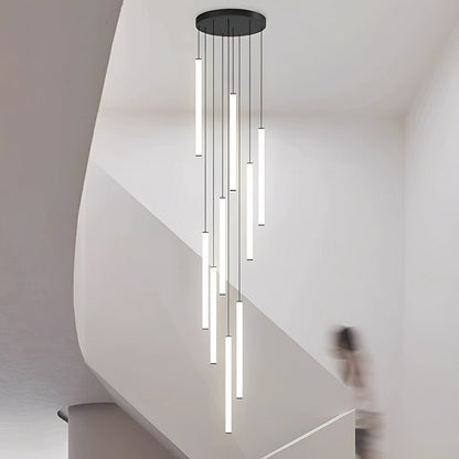 Modern Minimalist Long Strip LED Stairs Pendant Lights - Flyachilles