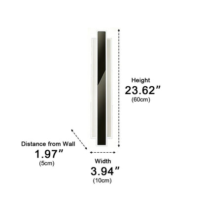 Modern Minimalist Long Strip LED Wall Sconces - Flyachilles