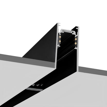 Modern Minimalist Mainless Lighting Magnetic DIY Track LED Recessed Ceiling Light - Flyachilles