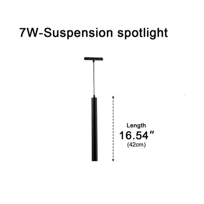 Modern Minimalist Mainless Lighting Magnetic DIY Track LED Recessed Ceiling Light - Flyachilles