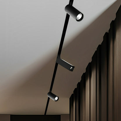 Modern Minimalist Mainless Lighting Magnetic DIY Track LED Recessed Ceiling Light - Flyachilles