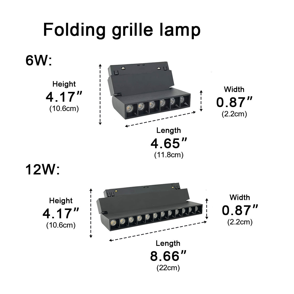 Modern Minimalist Mainless Lighting Magnetic DIY Track LED Recessed Ceiling Light - Flyachilles