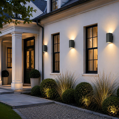 Modern Minimalist Outdoor LED Waterproof Exterior Wall Light for Courtyard Fence - Flyachilles