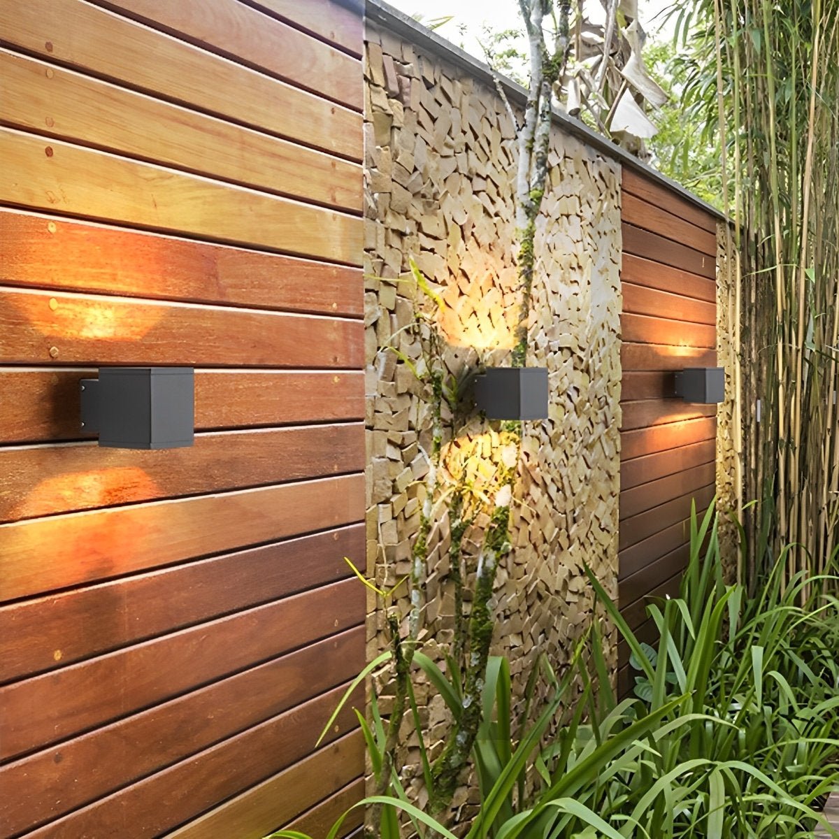 Modern Minimalist Outdoor LED Waterproof Exterior Wall Light for Courtyard Fence - Flyachilles