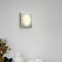 Modern Minimalist Oval LED Wall Sconce Stainless Steel Cage Wall Light - Flyachilles