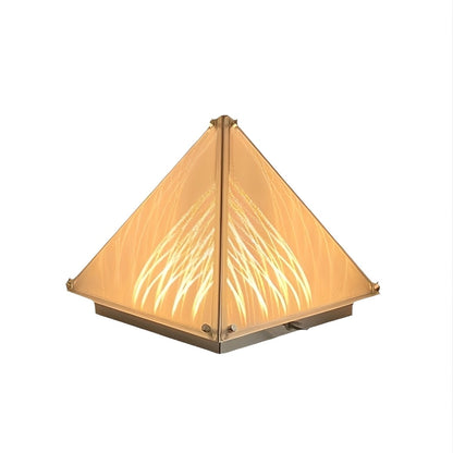 Modern Minimalist Pyramid Dimmable LED Table Lamp - Flyachilles