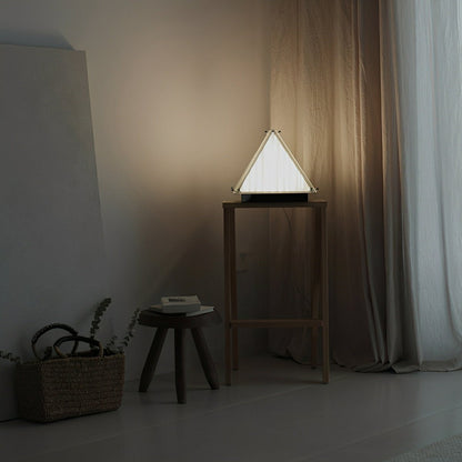 Modern Minimalist Pyramid Dimmable LED Table Lamp - Flyachilles