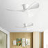 Modern Minimalist Sculptural DC Motor Reverse Ceiling Fan - Flyachilles