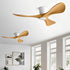 Modern Minimalist Sculptural DC Motor Reverse Ceiling Fan - Flyachilles