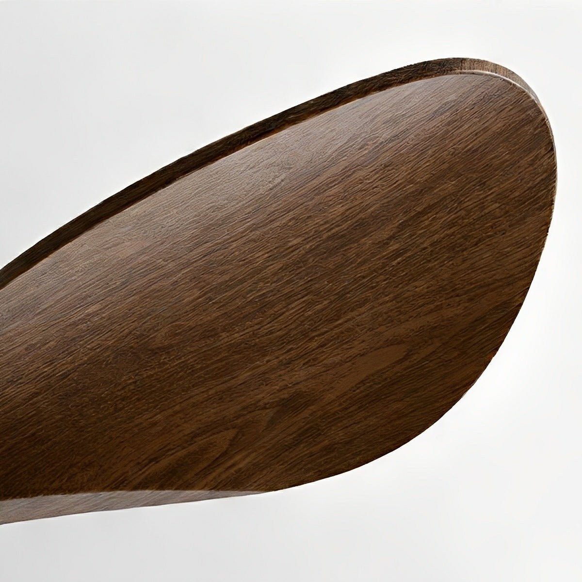 Modern Minimalist Sculptural DC Motor Reverse Ceiling Fan with Light - Flyachilles