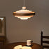 Modern Minimalist Shaded Drum Pendant Light - Flyachilles