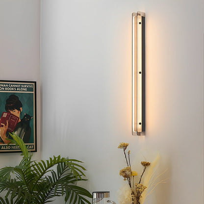 Modern Minimalist Slim Vertical LED Linear Wall Sconce - Flyachilles