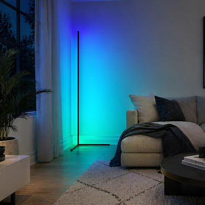 Modern Minimalist Smart LED Corner Floor Lamp Ambient Lightning - Flyachilles