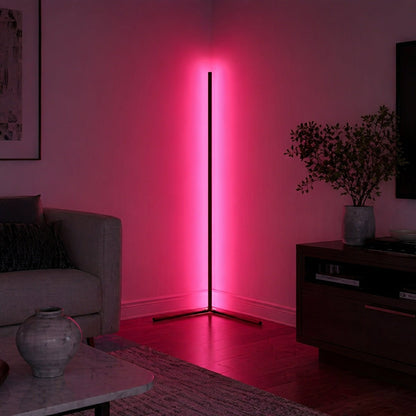Modern Minimalist Smart LED Corner Floor Lamp Ambient Lightning - Flyachilles