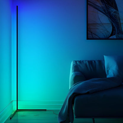 Modern Minimalist Smart LED Corner Floor Lamp Ambient Lightning - Flyachilles