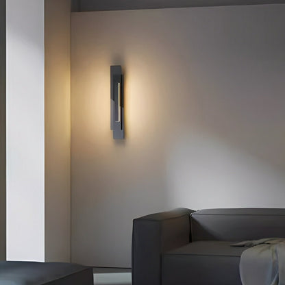 Modern Minimalist Tiered Glass LED Wall Sconce - Flyachilles