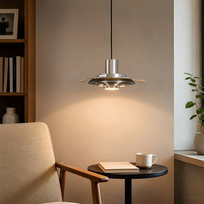 Modern Minimalist UFO Silhouette LED Pendant Light - Flyachilles
