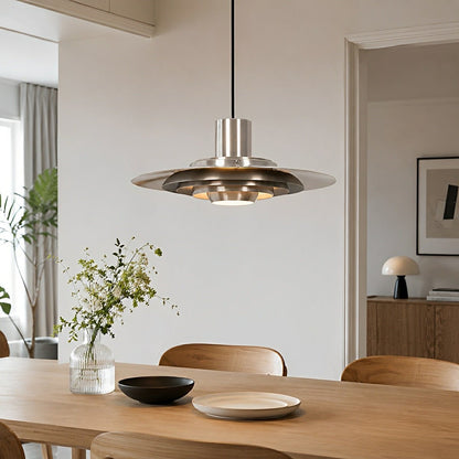 Modern Minimalist UFO Silhouette LED Pendant Light - Flyachilles