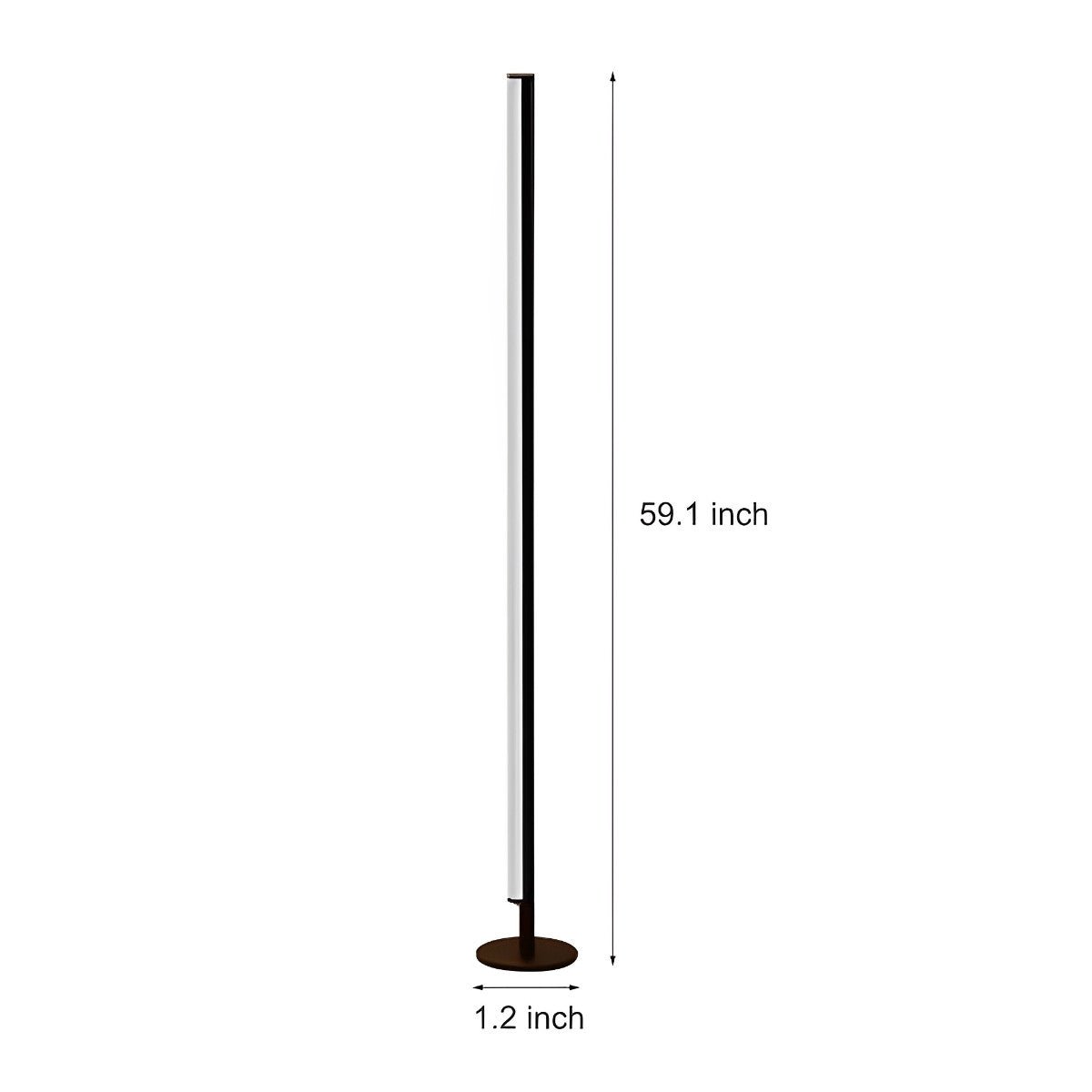 Modern Minimalist Ultra - thin LED Floor Lamp for Living Room Bedroom - Flyachilles