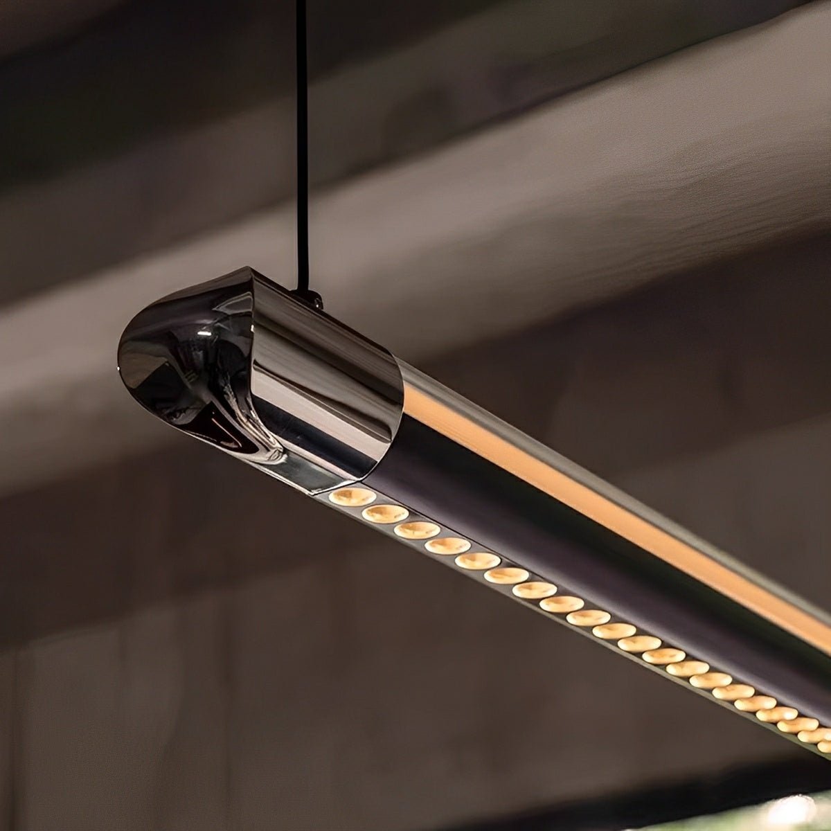 Modern Minimalist Up&amp;Down Dimmable Long Strip LED Pendant Lights - Flyachilles