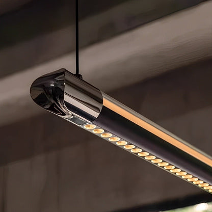 Modern Minimalist Up&amp;Down Dimmable Long Strip LED Pendant Lights - Flyachilles