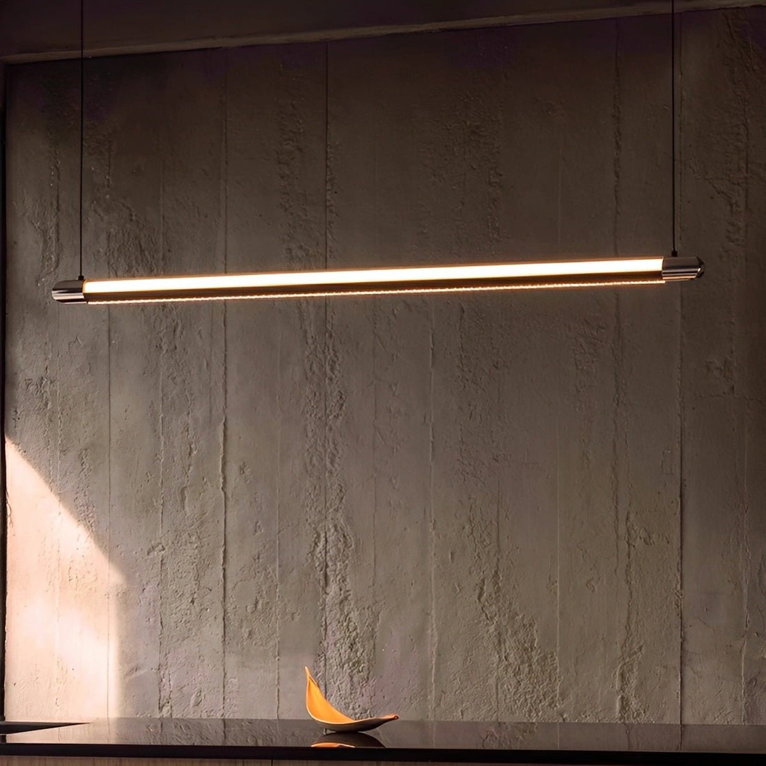 Modern Minimalist Up&amp;Down Dimmable Long Strip LED Pendant Lights - Flyachilles