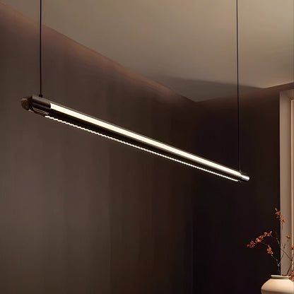 Modern Minimalist Up&amp;Down Dimmable Long Strip LED Pendant Lights - Flyachilles