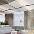 Modern Minimalist Up&Down Linear LED Strip Office Ceiling Pendant Lights - Flyachilles