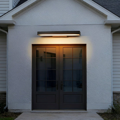 Modern Minimalist Waterproof Outdoor Black Dimmable Wall Sconce - Flyachilles