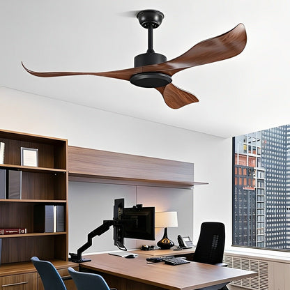 Modern Minimalist Wing - inspired Blade DC Motor Reverse Ceiling Fan - Flyachilles