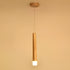 Modern Minimalist Wood Art Firewood Stick Pendant Lights - Flyachilles