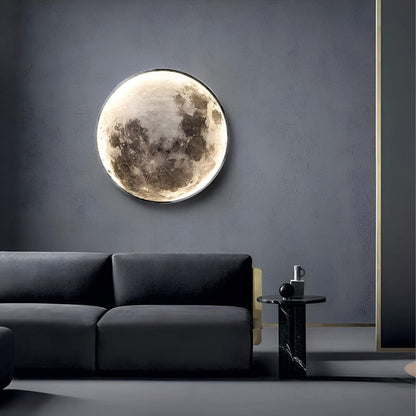 Modern Moon Creative Art Decor LED Indoor Wall Sconce - Flyachilles