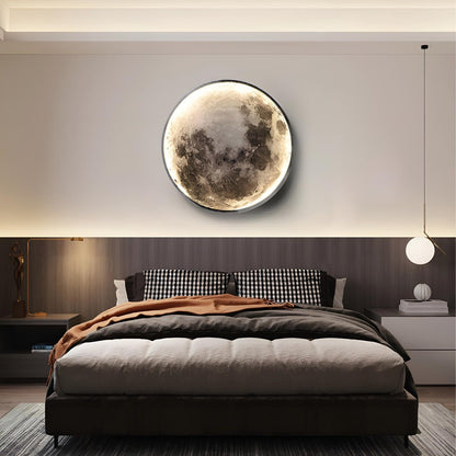 Modern Moon Creative Art Decor LED Indoor Wall Sconce - Flyachilles