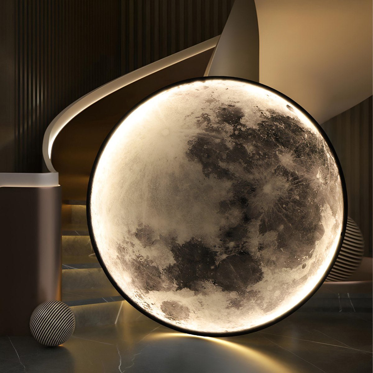 Modern Moon Creative Art Decor LED Indoor Wall Sconce - Flyachilles
