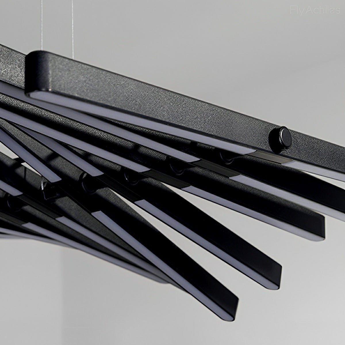 Modern Nordic Waves Fishbone Fish Skeleton Dimming LED Pendant Light - Flyachilles