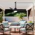 Modern Outdoor Dimmable DC Motor Reverse Frequency Ceiling Fan Light - Flyachilles