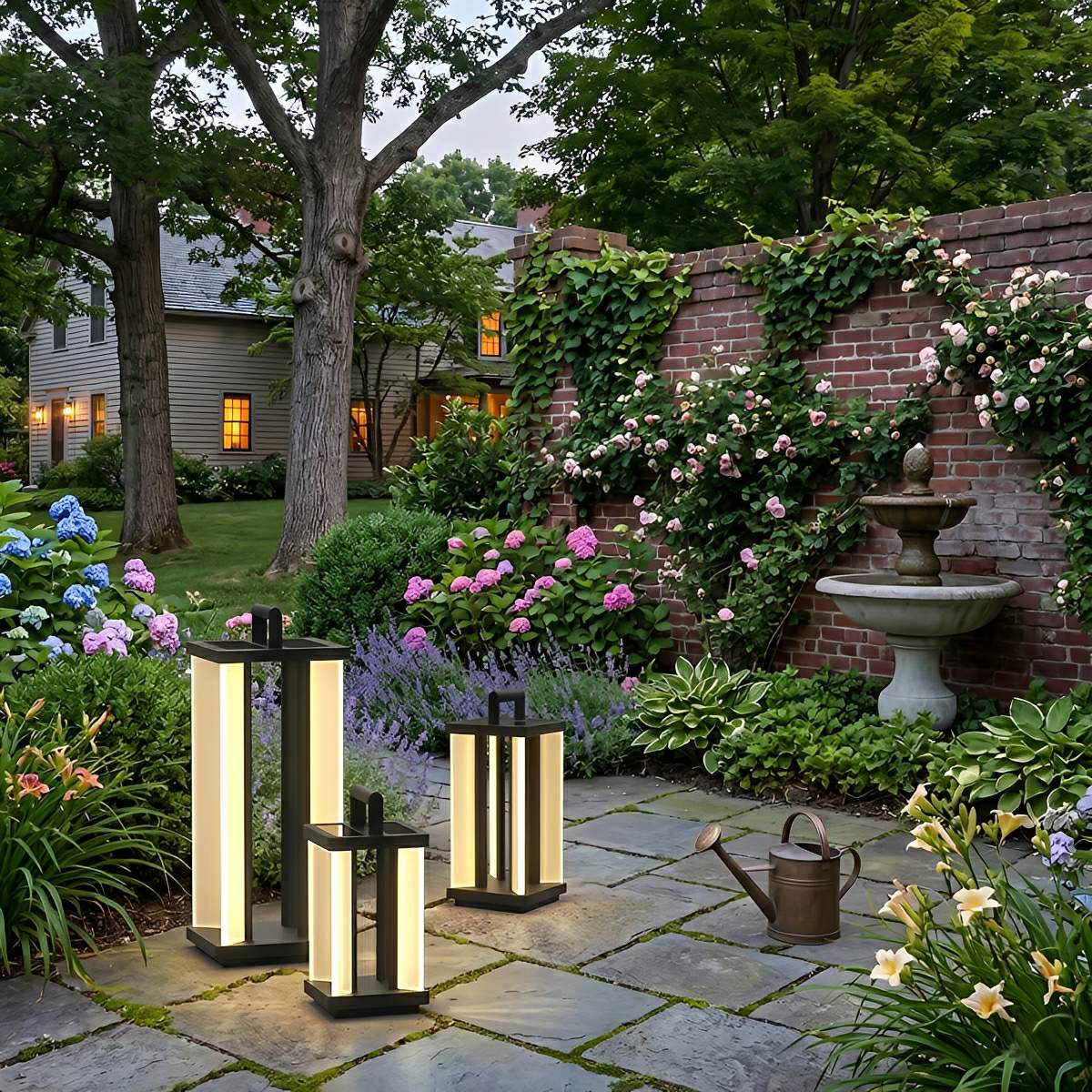 Modern Outdoor Floor Lamp Waterproof LED Landscape Light - Flyachilles