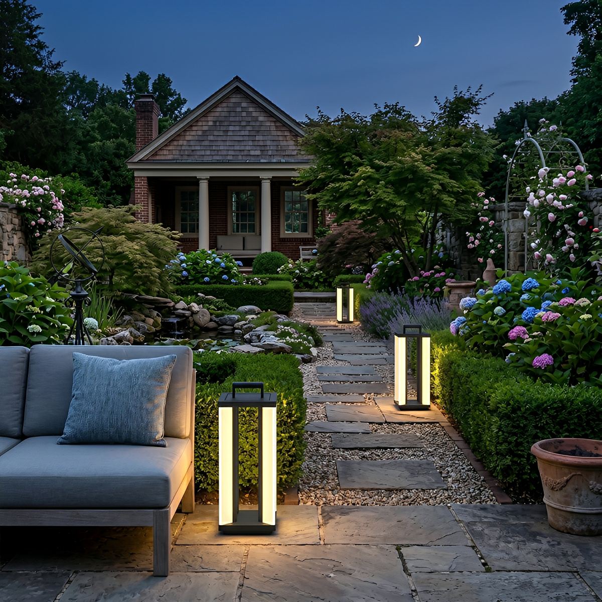 Modern Outdoor Floor Lamp Waterproof LED Landscape Light - Flyachilles