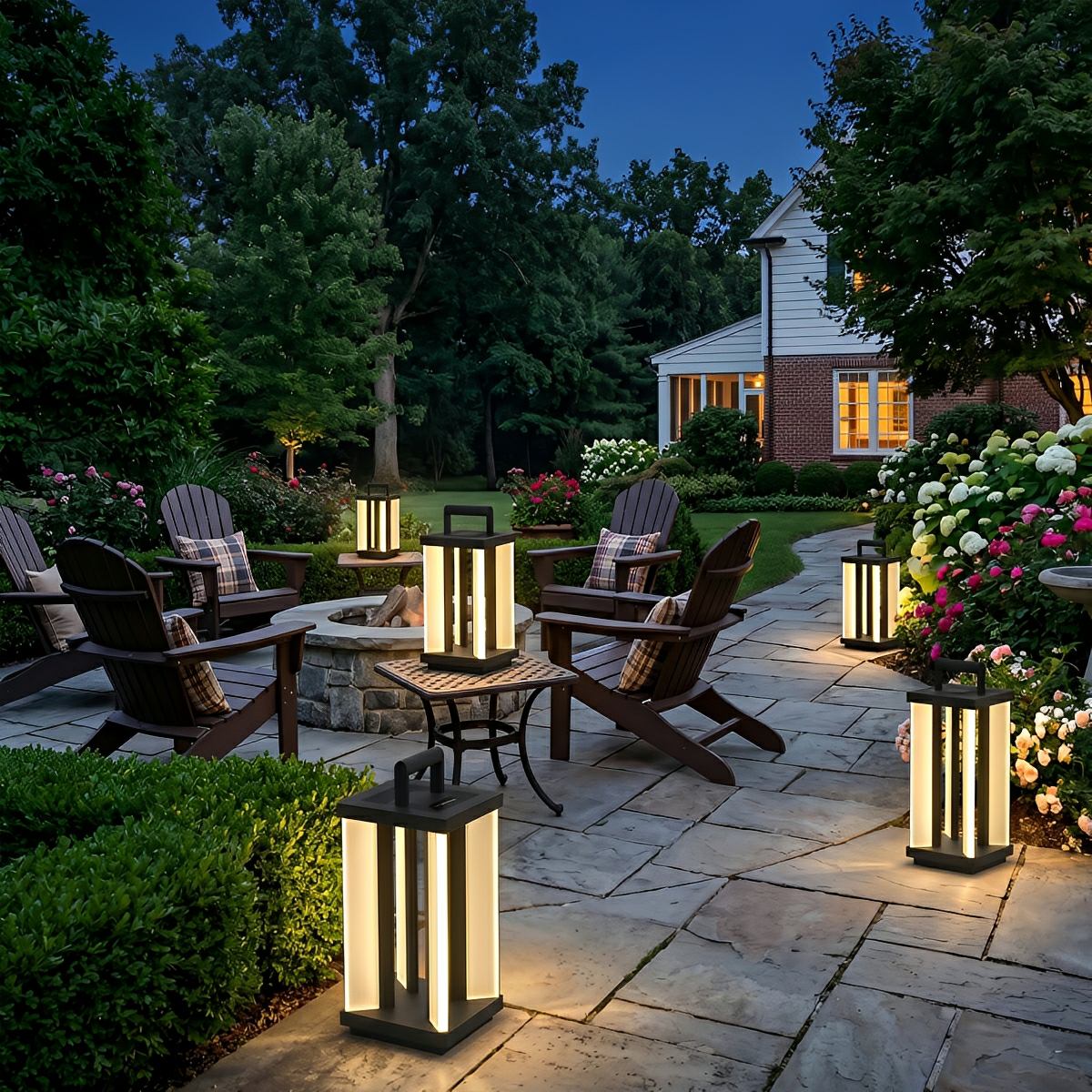 Modern Outdoor Floor Lamp Waterproof LED Landscape Light - Flyachilles