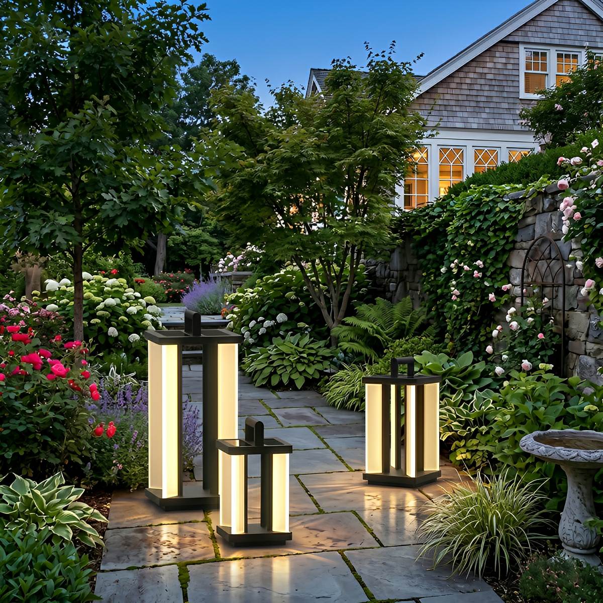 Modern Outdoor Floor Lamp Waterproof LED Landscape Light - Flyachilles