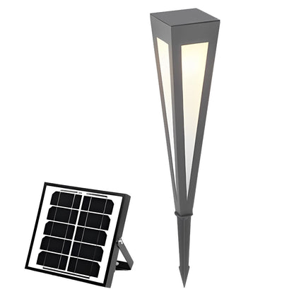 Modern Outdoor Pathway Light LED Waterproof RGB Solar Lights for Path Lawn - Flyachilles