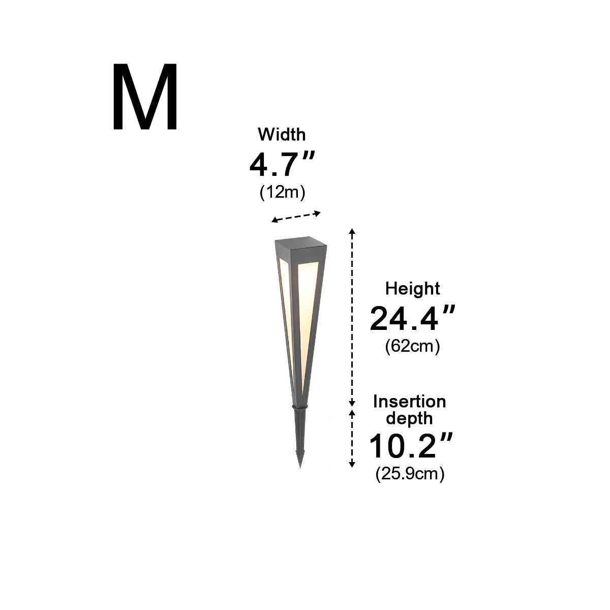 Modern Outdoor Pathway Light LED Waterproof RGB Solar Lights for Path Lawn - Flyachilles