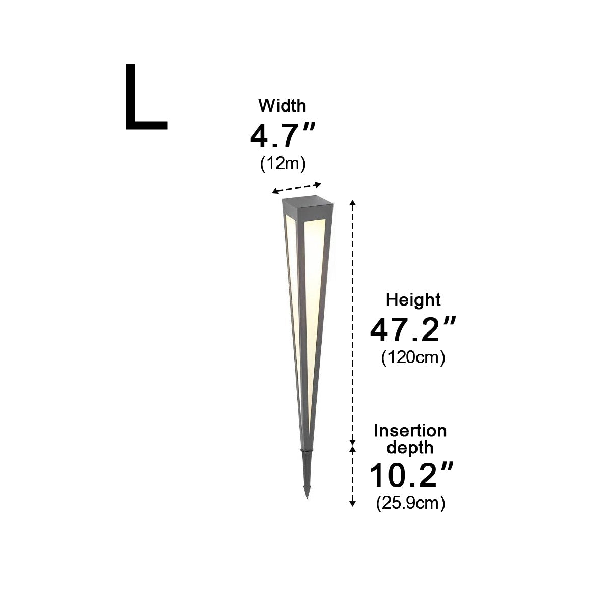 Modern Outdoor Pathway Light LED Waterproof RGB Solar Lights for Path Lawn - Flyachilles