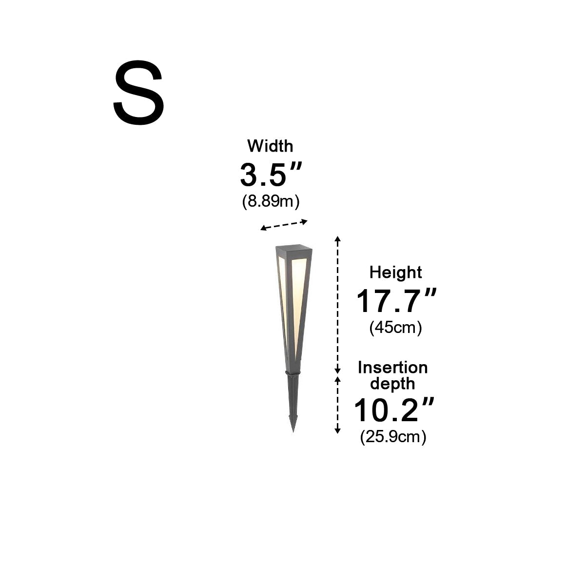 Modern Outdoor Pathway Light LED Waterproof RGB Solar Lights for Path Lawn - Flyachilles