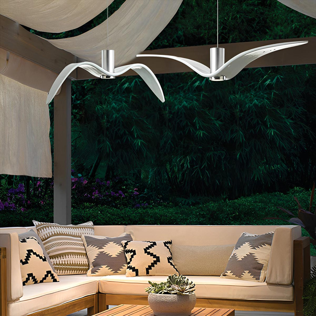 Modern Outdoor Waterproof Seagull Bird LED Ceiling Pendant Lights - Flyachilles