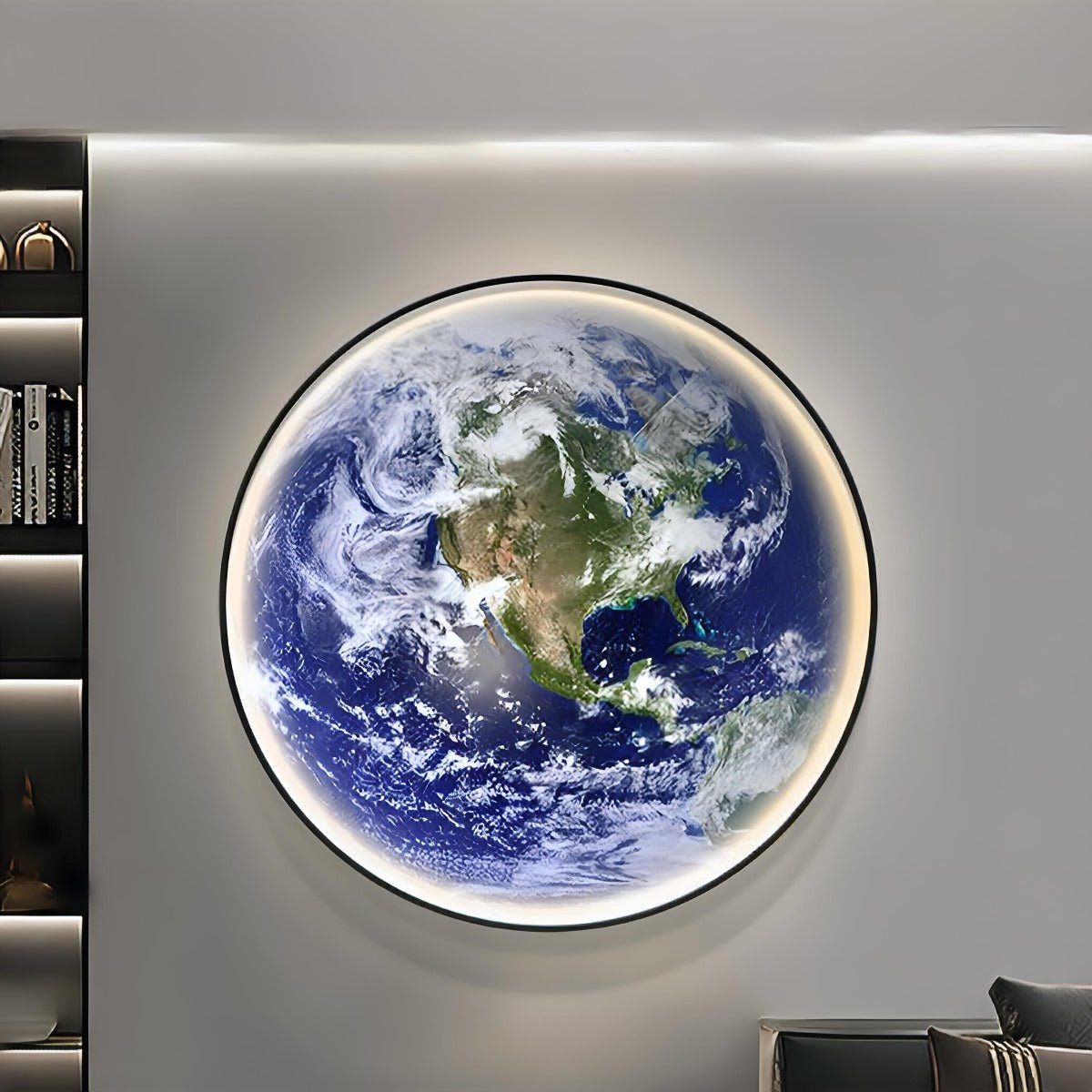 Modern Planet Earth Creative Art Decor LED Wall Sconce - Flyachilles