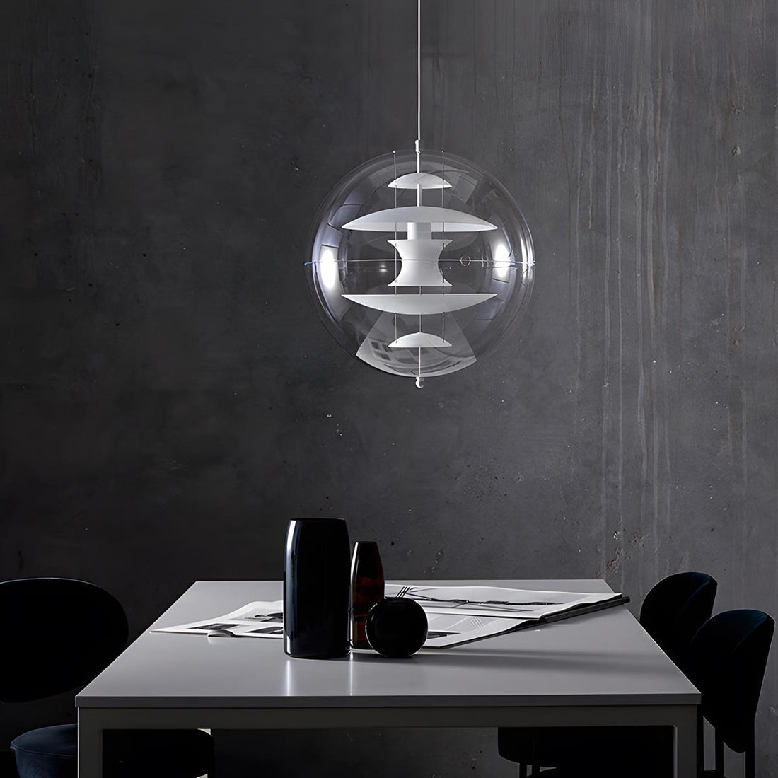 Modern Creative Globe Bar LED Pendant Lights Hanging Lamp For