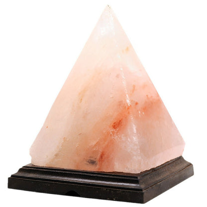 Modern Pyramid Crystal Salt LED Table Lamp - Flyachilles