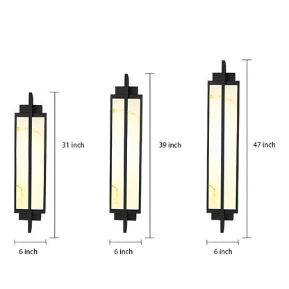 Modern Rectangular LED Wall Light Wall Sconce Lighting - Flyachilles