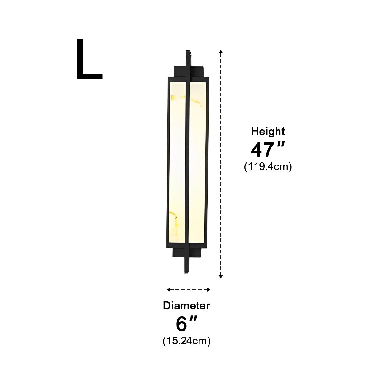 Modern Rectangular LED Wall Light Wall Sconce Lighting - Flyachilles